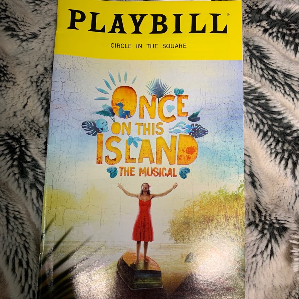 Once on this Island Playbill